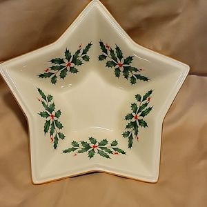 Lenox Holiday Star Bowl